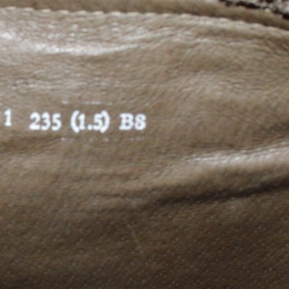 BELLE SIZE 6.5 M 235 BROWN LASER CUT-OUTS RIDING BOOTS BOOTIES WESTERN - Picture 5 of 7